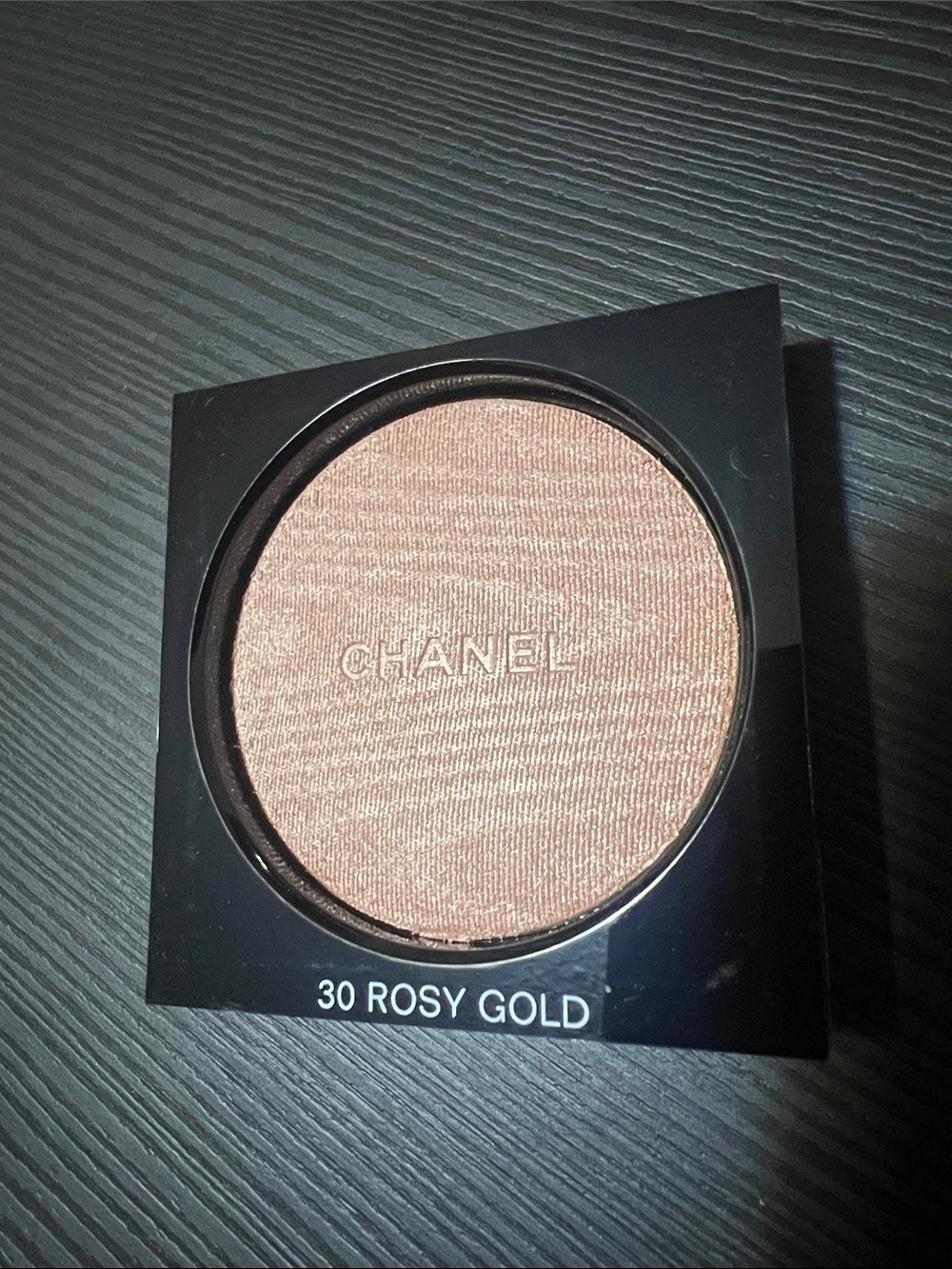 CHANEL Highlighter travel size, refill, 30 Rosy Gold